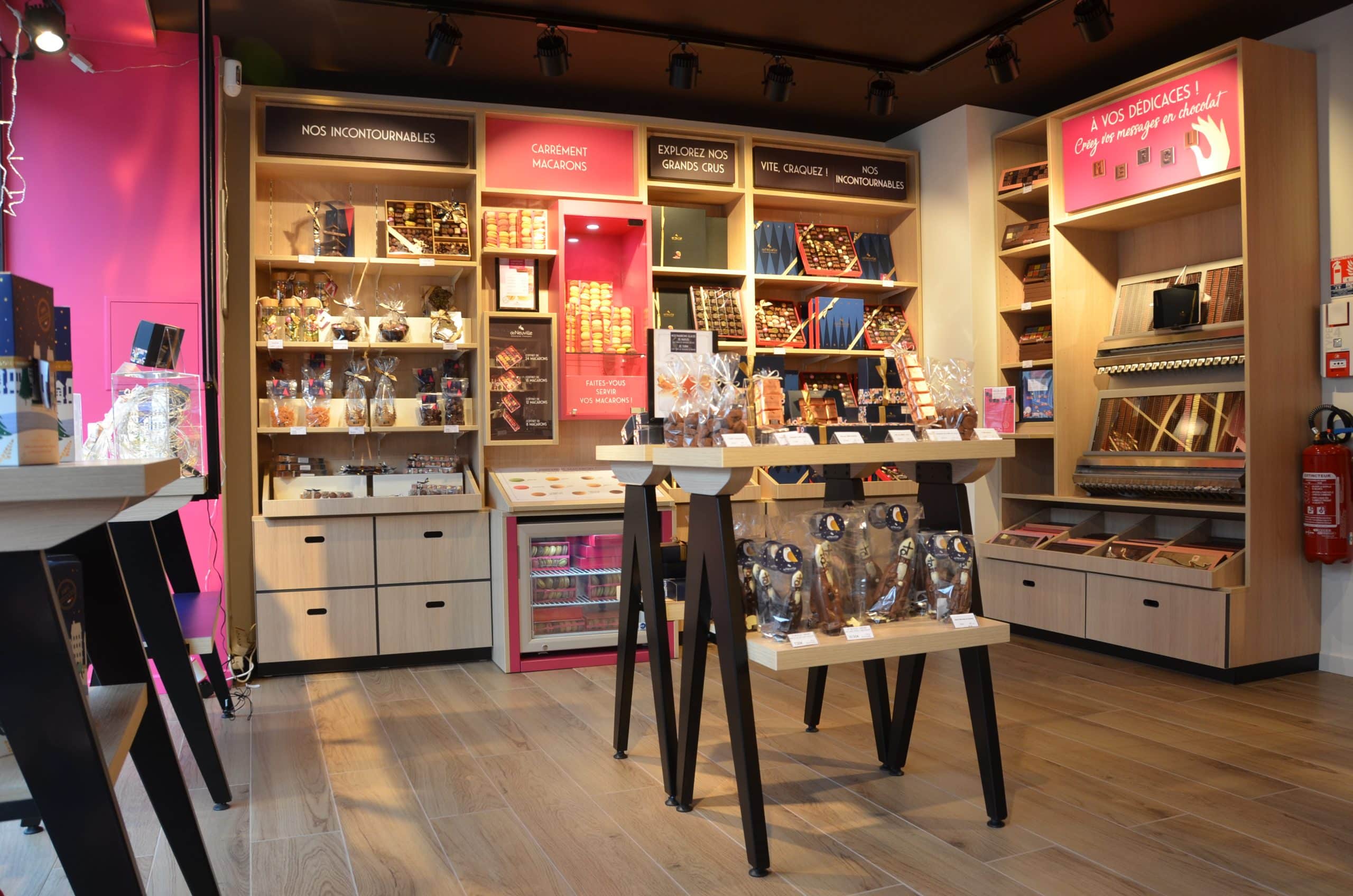 agencement mobilier boutique
