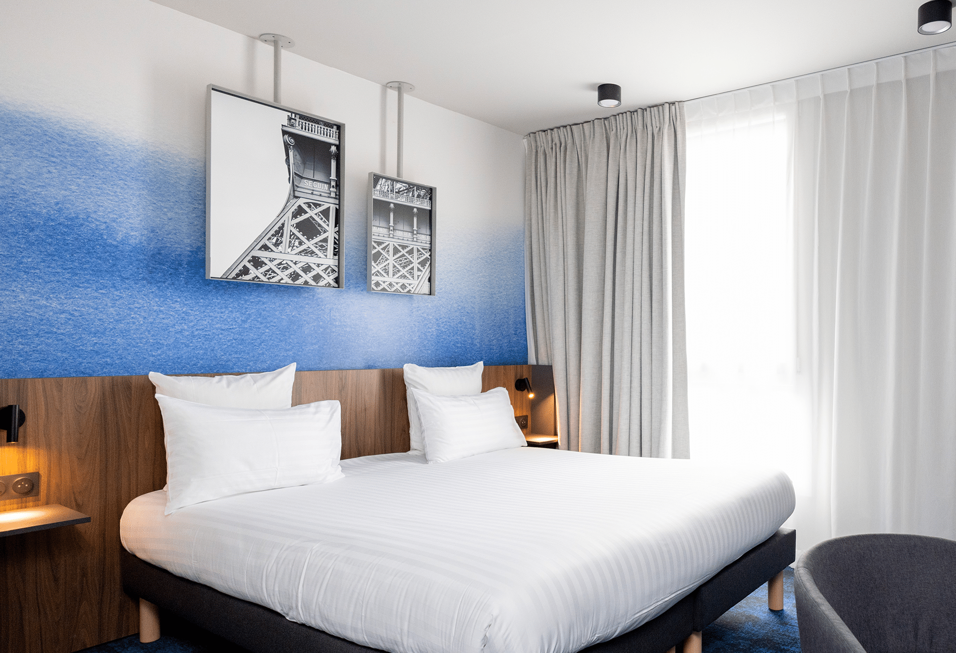 agencement d'une chambre d'hôtel