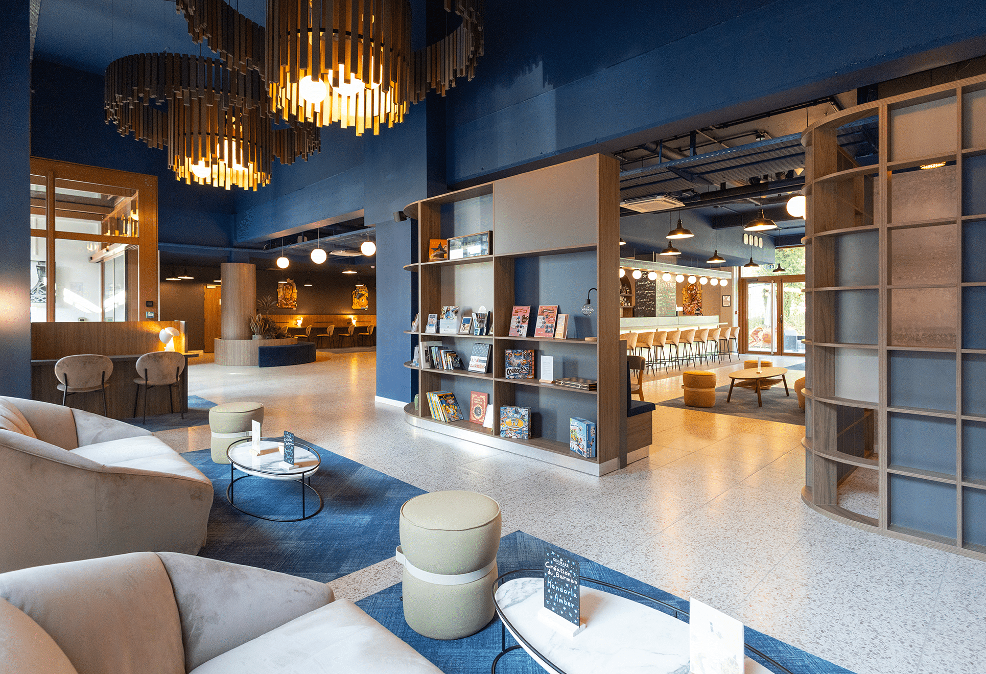 Agencement d’un lobby d’hôtel