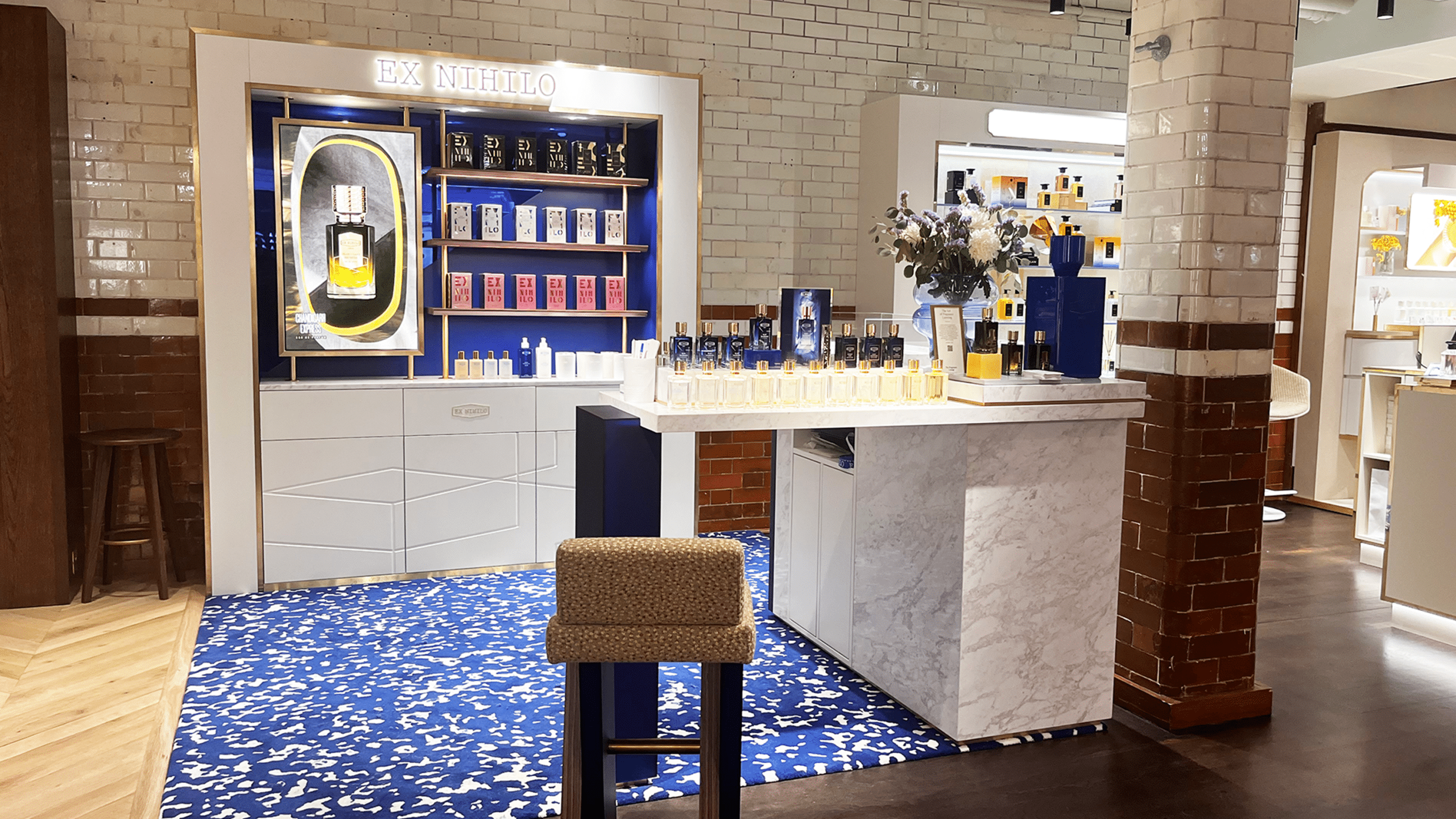 agencement d'une boutique Ex Nihilo