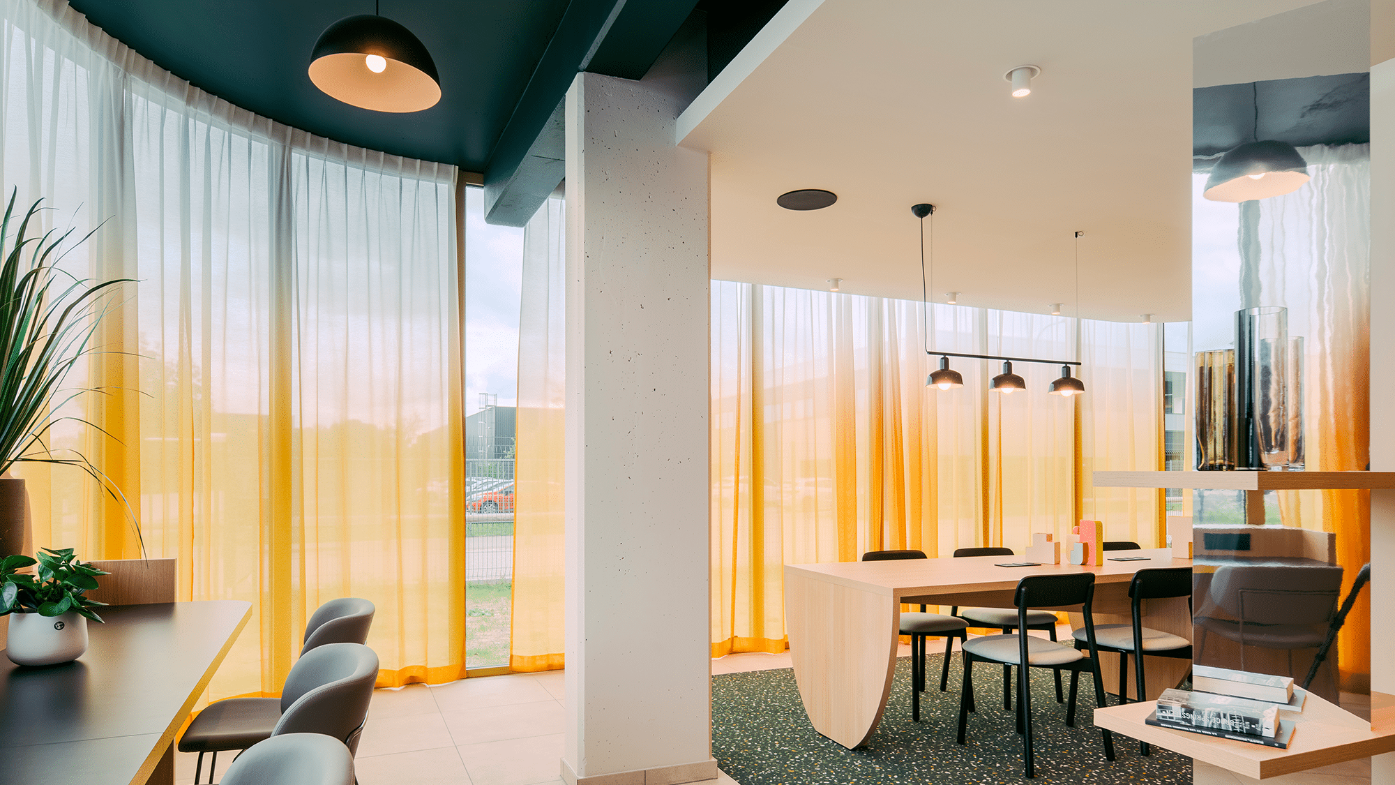 agencement lobby d'hôtel