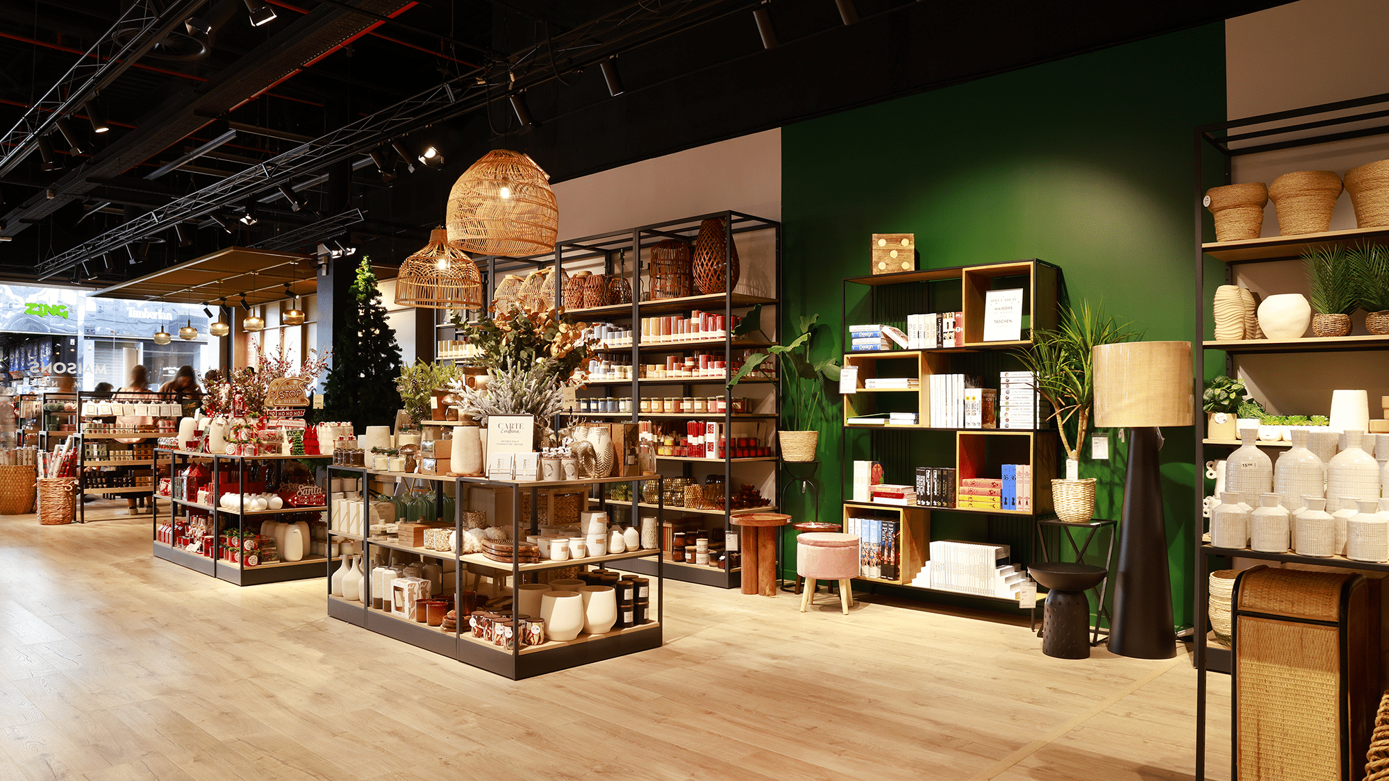 agencement gondoles boutique