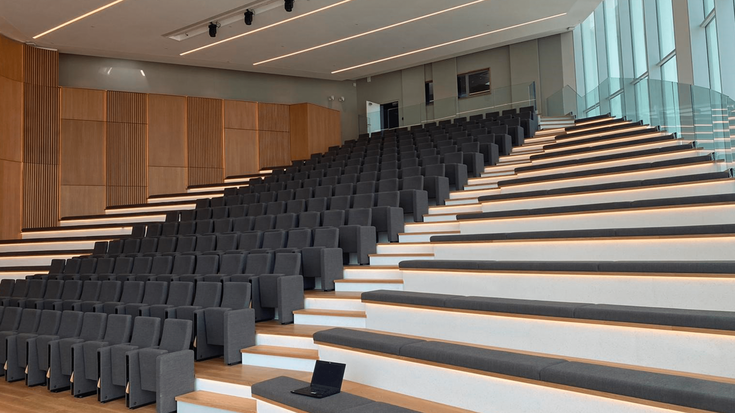 agencement d'un amphi