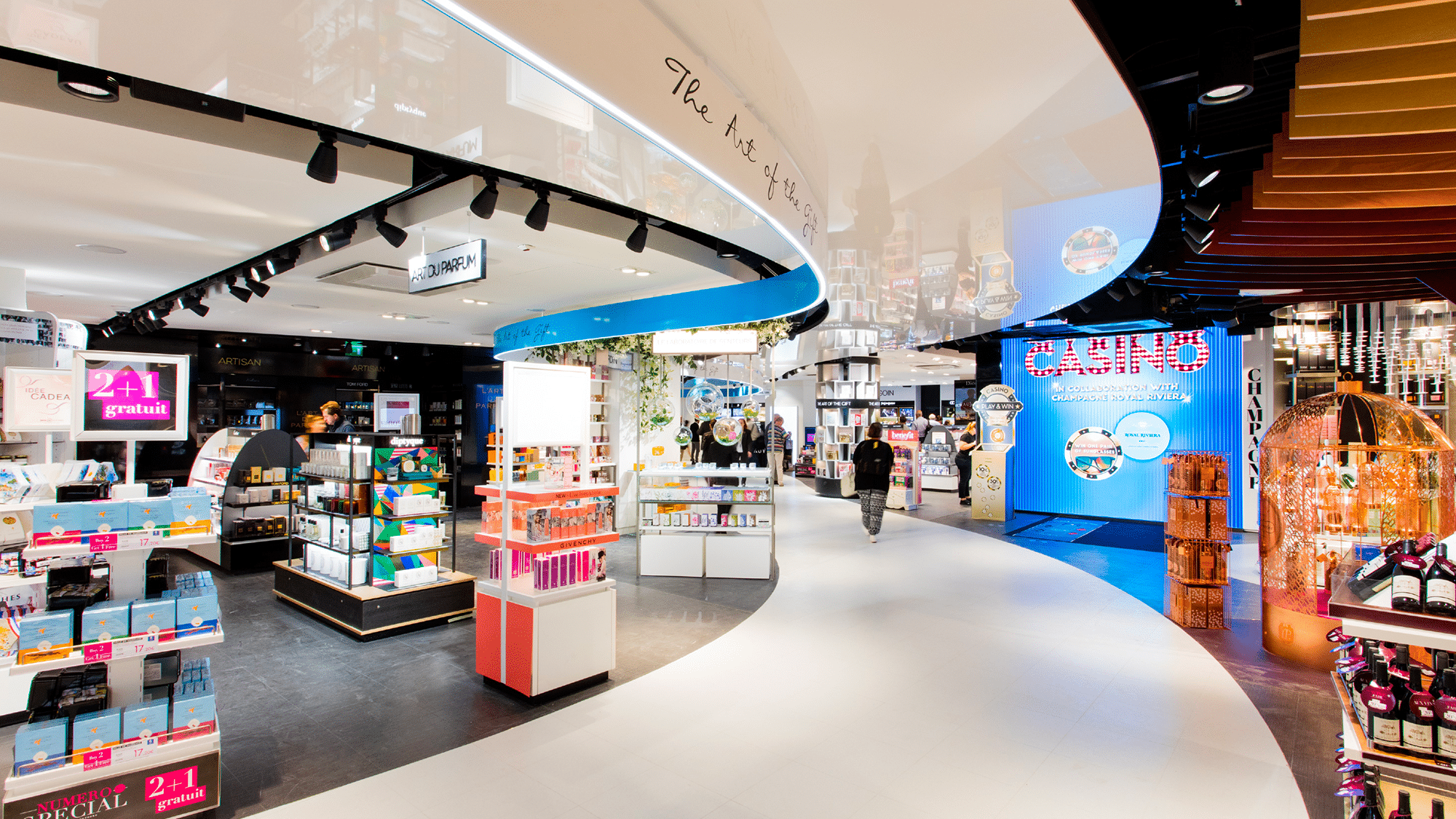 travaux TCE d'un food court