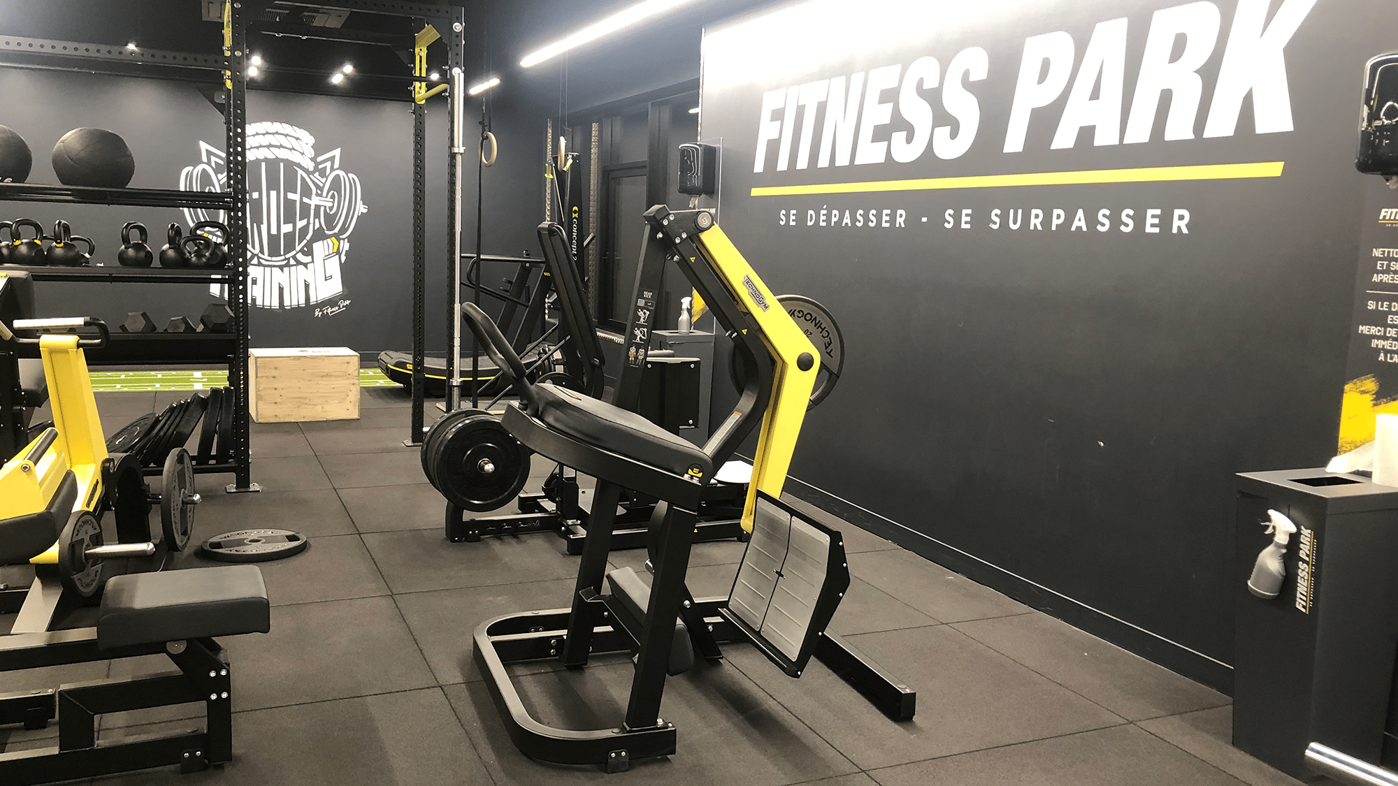 Travaux TCE d'une salle de sport