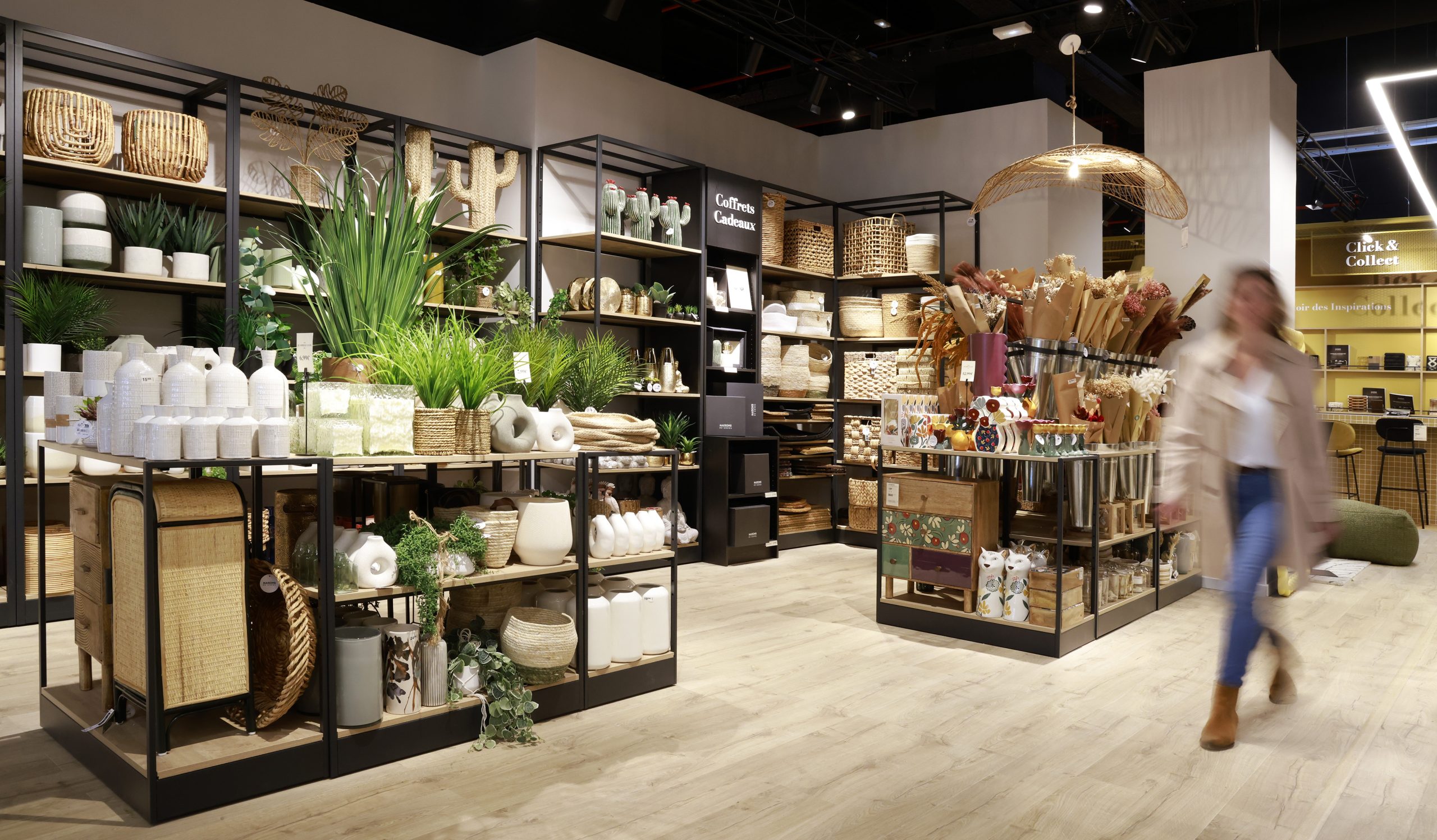 agencement mobilier boutique Alinea