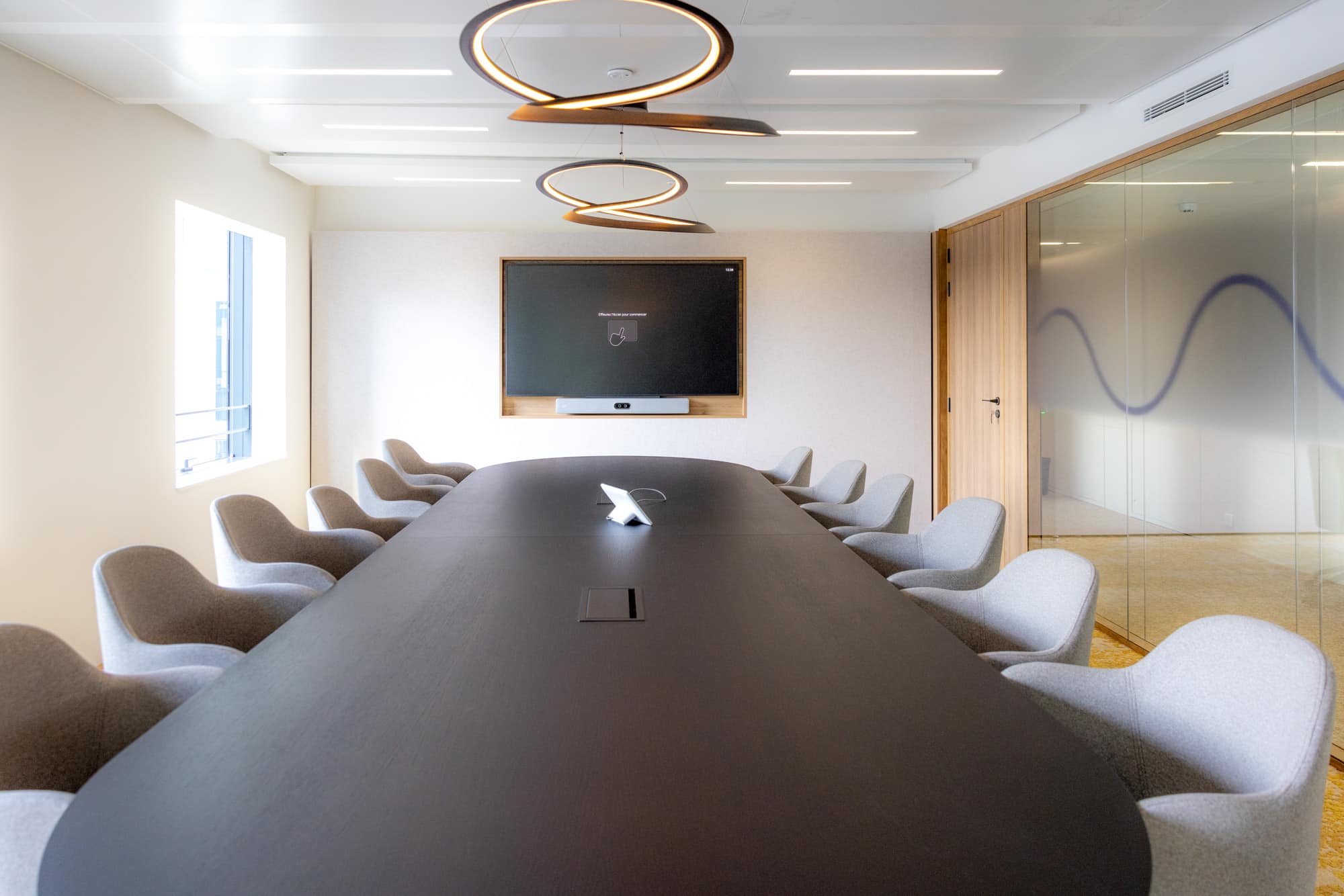 Agencement d’une salle de réunion